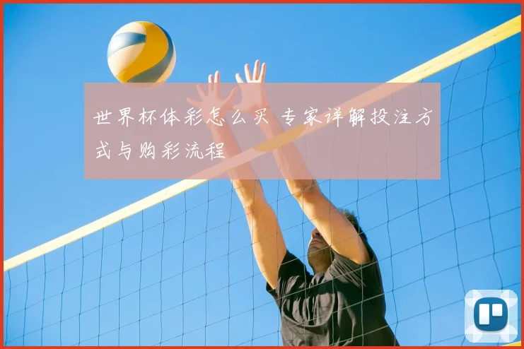 世界杯体彩怎么买 专家详解投注方式与购彩流程